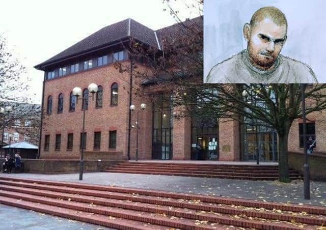 Damiel Bendall was "too unwell" to enter his plea at Derby Crown Court