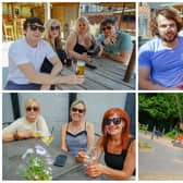 Chesterfield residents have been out and about basking in the sun over the past few days.