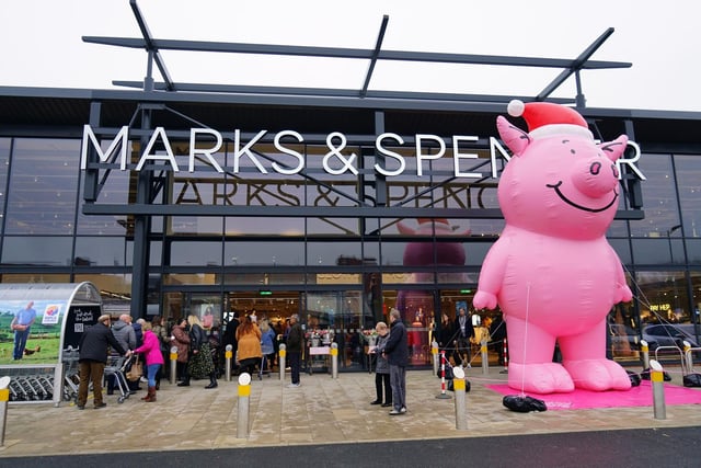The new M&S store welcomed customers for the first time today - with their former High Street premises closing for the last time yesterday.
