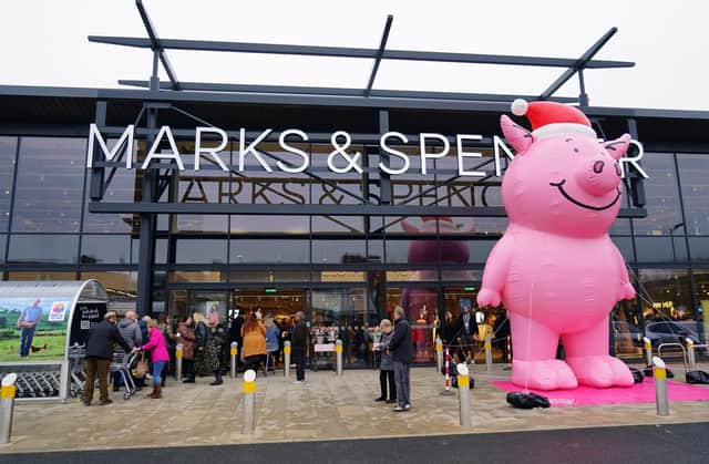 The new M&S store welcomed customers for the first time today - with their former High Street premises closing for the last time yesterday.