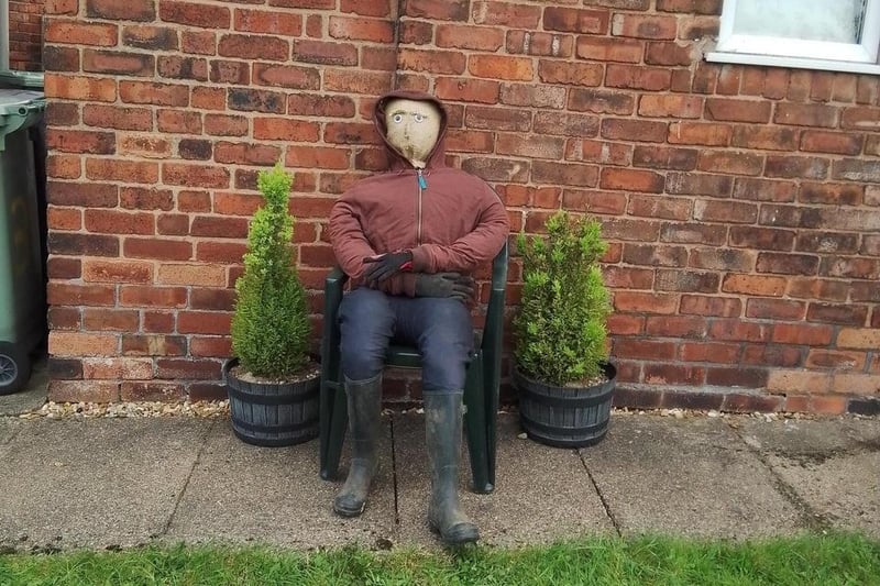 This was the first scarecrow competition in Hollingwood.