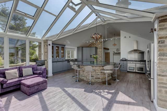 This £2.2m property is absolutely sensational and is only a short drive away from Sheffield.
