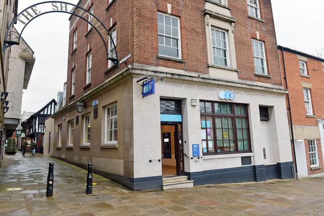 TSB on Chesterfield Market Place is closing in April, but council chiefs hope the building will not be vacant for long.