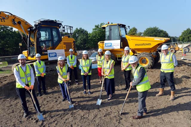 Building work starts on the new centre at the Chesterfield Royal Hospital site.