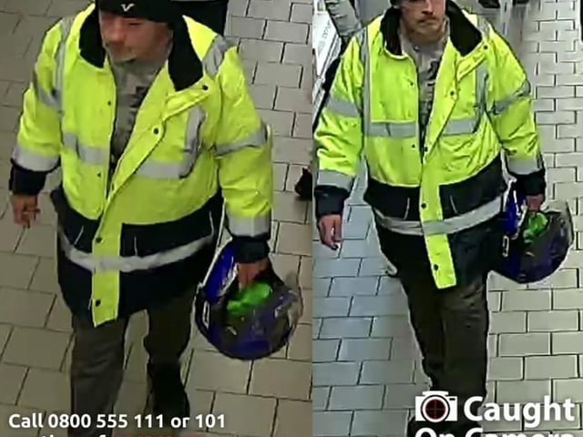 As part of their enquiries into the previously mentioned shoplifting offence at the Home Bargains store at Brookfield, Glossop, officers are also hoping to identify this man - who they believe may be able to help their investigation. The offence is alleged to have taken place on May 13, and the crime reference number is 23000310478.