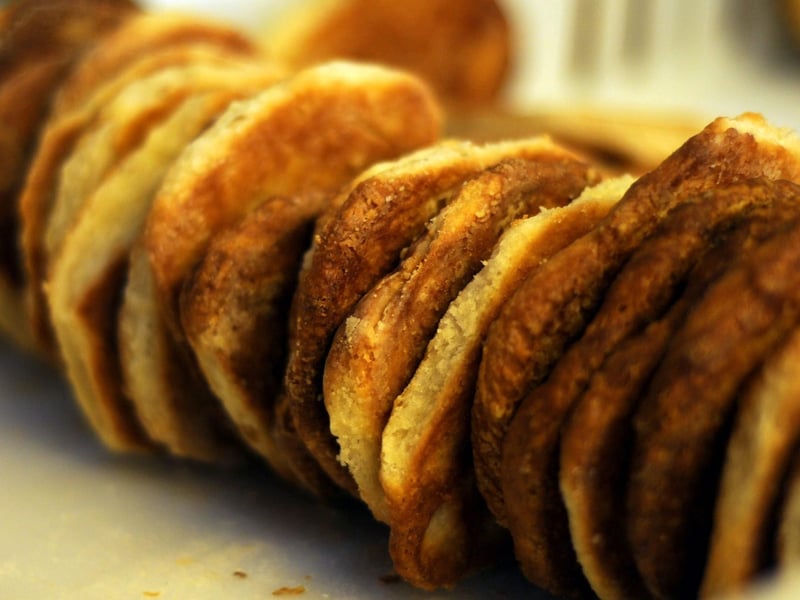 A real Aberdeen delicacy, butteries are regularly on Corinne Scheuer's plate.