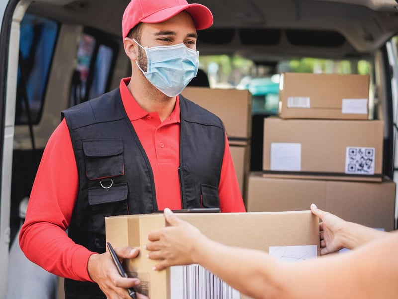 The number one most in demand job is a courier. There are 188,590 monthly vacancies for courier roles.