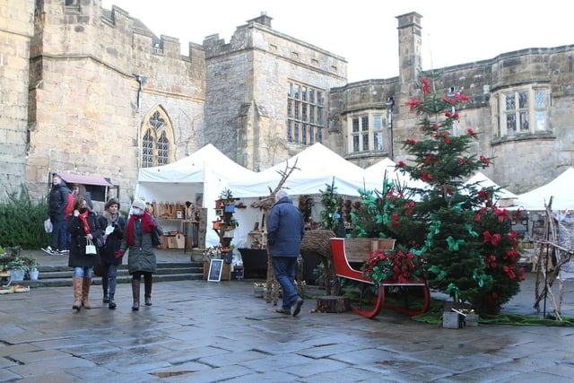 Haddon Hall is hosting Christmas markets on several dates in November and December - the perfect opportunity to take in the wonderful grounds.