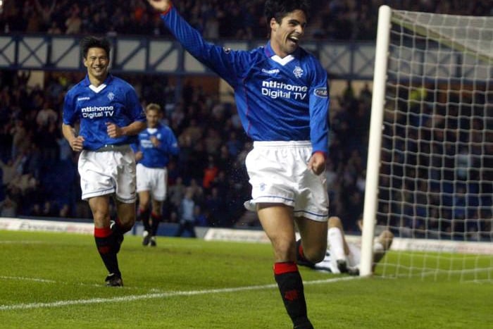 A one-season tweak to the original NTL branding, the sponsor and kit is best remembered for last day drama and the title win thanks to Mikel Arteta's late penalty kick at Ibrox.