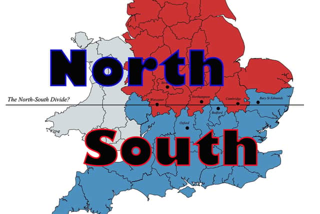 Is Chesterfield in the North or South of England?