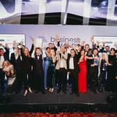 Winners of Derbyshire Business Awards 2023, in association with headline partner Mazars.