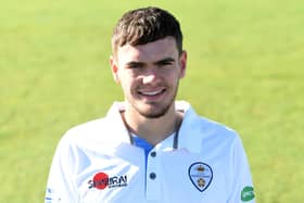 Sam Conners has extended his contract at Derbyshire. (Photo by Gareth Copley/Getty Images)