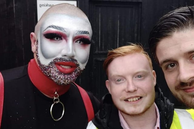 Patrick Hartle said: “Danny Beard at Derby Pride 2018. Now he's a RuPaul’s Drag Race winner.”