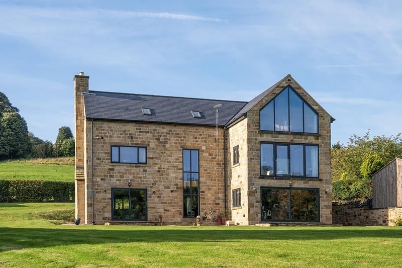 This stunning modern home is listed for sale for £1,400,000. (Photo courtesy of Zoopla)