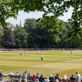 Derbyshire v Yorkshire in Summer 2023 at the beautiful Queen's Park in Chesterfield