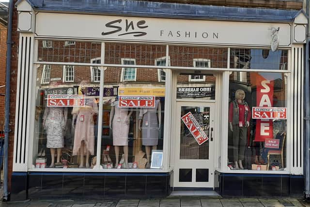 She Fashions will close on March 9 after the owner announced her retirement.