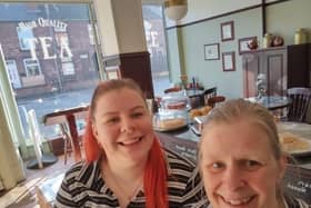 Sian Benson and her daughter Jill are the new lease-holders of the Pomegranate cafe at Northern Tea Merchants.