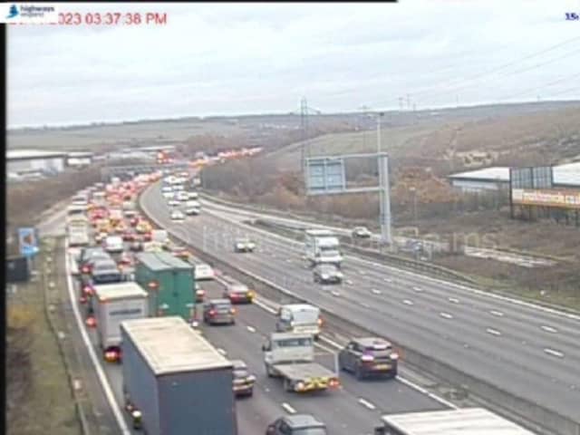 Traffic monitoring website Inrix has reported that one lane is currently closed due to emergency repairs on M1 Northbound between J29A A6192 Erin Road (Markham Vale / Bolsover) and J30 A616 (Worksop / Sheffield South).