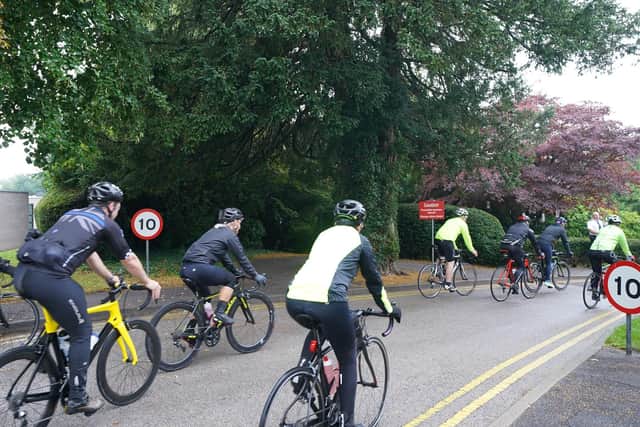 A group of Derbyshire police officers and staff members completed a two-day 180-mile cycle ride last week to raise money for a charity called Care Of Police Survivors (COPS).