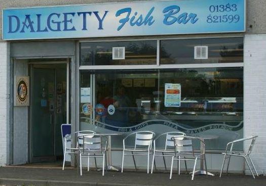 Dalgety Fish Bar, 9 Moray Way N, Dalgety Bay.
