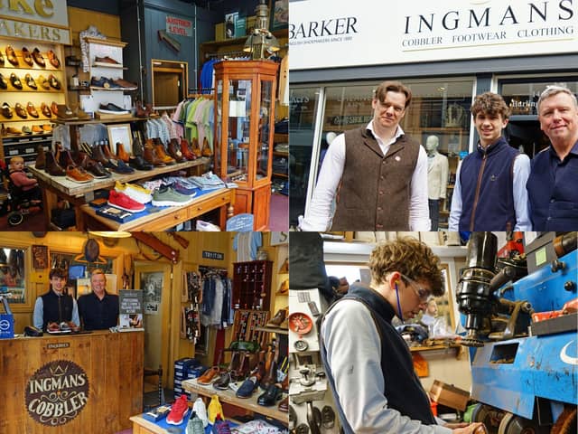 Chesterfield’s beautiful quality clothing, shoes and cobbler store