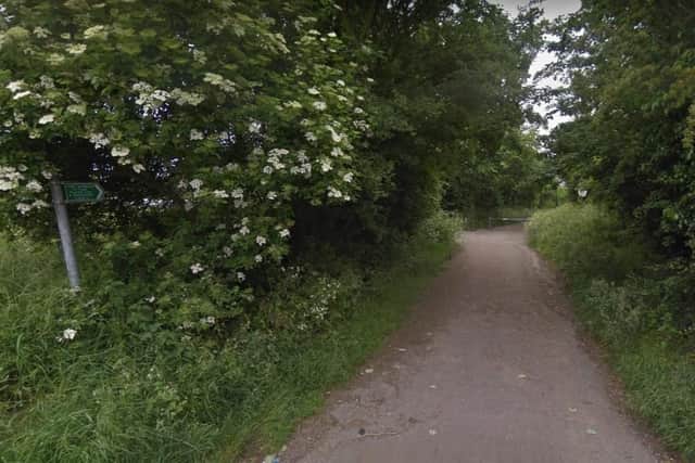 The incident occurred near Cow Lane, Brimington