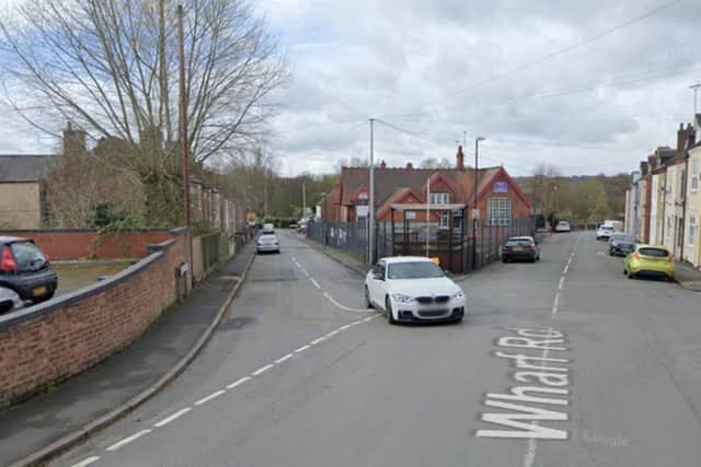 The incident occurred at around 6.25pm on Thursday, January 4 when the victim, a man in his thirties, was approached by another man at the junction of Wharf Road and Alexander Terrace in Pinxton.