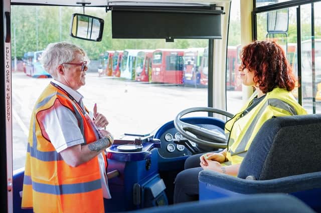 Become a bus driver with trentbarton – all you need is a driving licence and people skills. Picture – supplied.