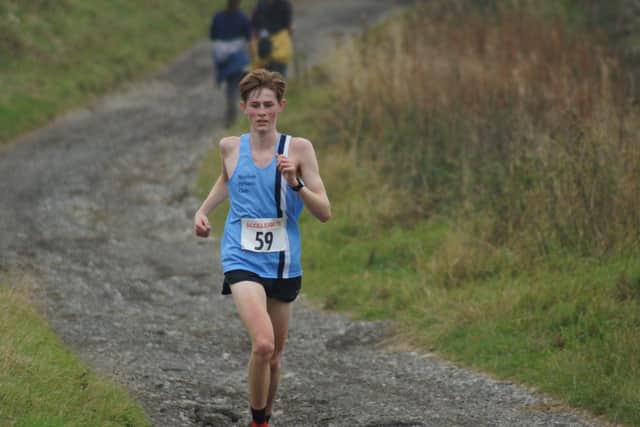 Toby Gill impressed at the Short Tour of Bradwell Fell Race.