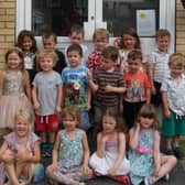 Children at Matlock Pre-School Playgroup celebrating the fundraising boost from businesses and tourist attractions in the area