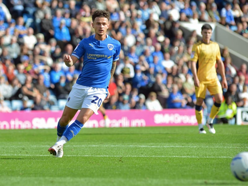 George McEachran 6: As busy as ever alongside Ryan Stirk although not at quite at the levels of late. A Vale raider got past him in midfield in the build-up to the winning goal.