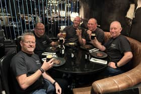 The 'Jolly Boys', all in their fifties, have been visiting London on the same weekend every year for over ten years in a mission to sample all the city’s watering holes.