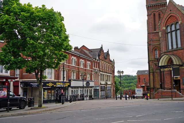 Chesterfield town centre regeneration plans - Corporation Street.