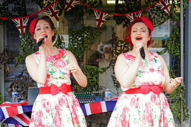 The Daisy Belles singers provided musical entertainment