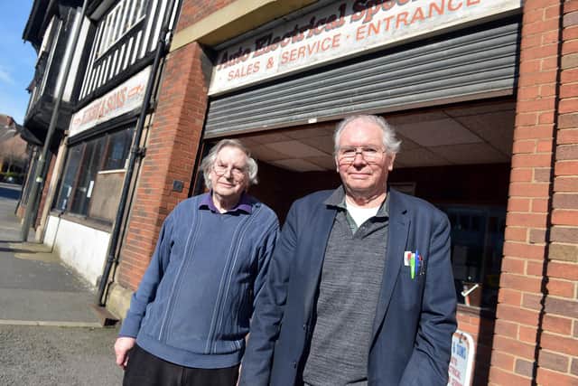 Chesterfiield firm Kirby and Sons are closing their business at the end of this month. John and Frederick Kirby.