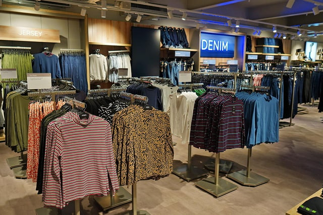 In the new, spacious clothing and home department, customers will be able to shop the latest collections for Autumn/Winter across womenswear, kidswear and menswear – and can benefit from additional services including bra fitting appointments and shwopping points.