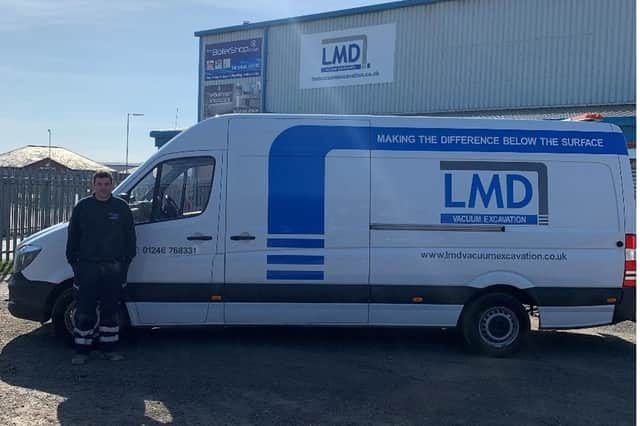 LMD Vacuum Excavation are offering a van and driver to charities and companies for food and essential supply deliveries during the coronavirus pandemic.