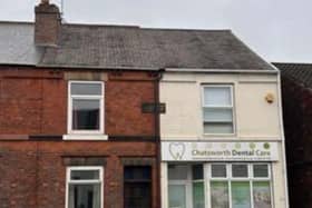 A Chesterfeld dentist is looking for planning consent to expand his practice into the vacant terrace house next door on Chatsworth Road.
