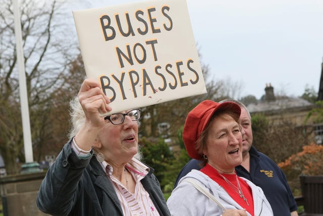 Residents called for more funding for public transport. One of the campaigners estimated it would cost only a few thousand pounds per parish council, and less than £300,000 for the whole county to provide timetable cases.