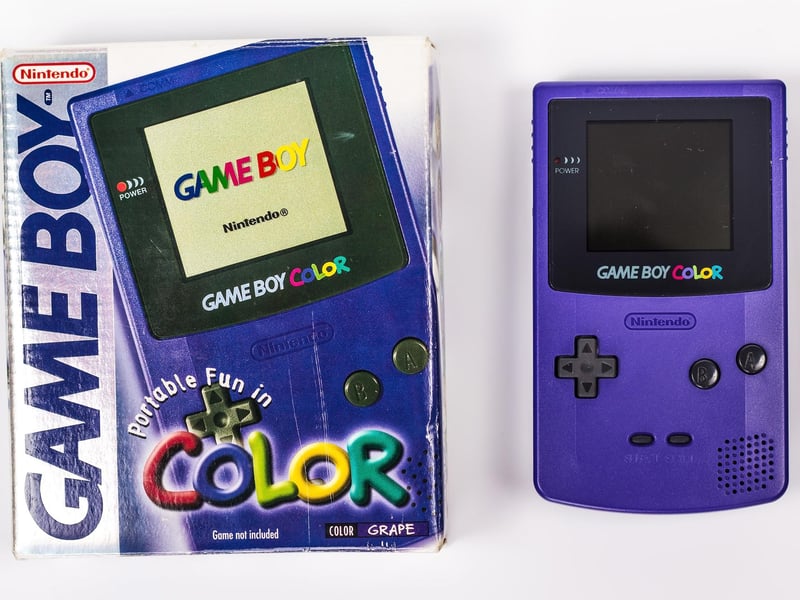 Console: GameBoy Colour. Year of release: 2000. Estimated value (complete in box): £150