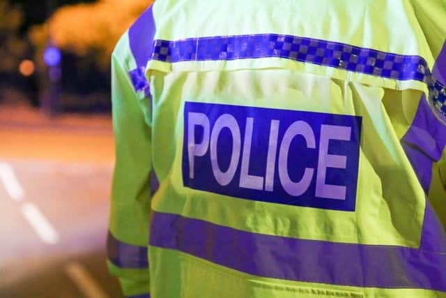 Police are appealing for witnesses after a brick was thrown through a car window in Holmewood, causing it to smash
