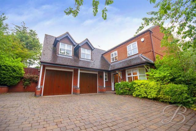 This five bedroom is on a private drive of an exclusive development of five homes. Marketed by Buckley Brown, 01623 355797.