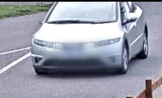 Officers have released two pictures of vehicles in connection with the burglary at a school in Spinkhill