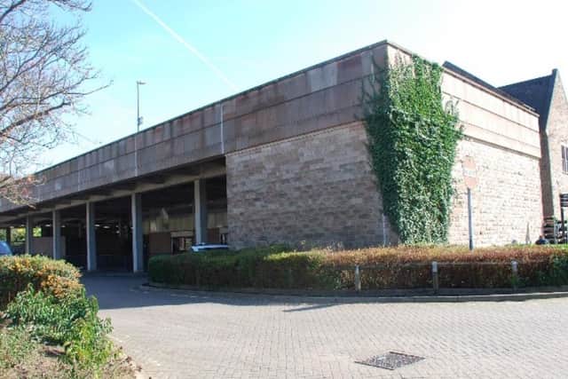 The project will give a facelift to the market hall building and bus station on Bakewell Road. (Photo: Derbyshire Dales District Council)