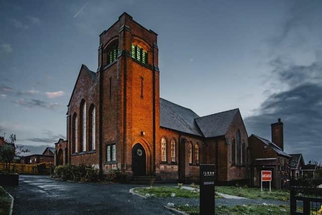 The former Methodist Church on Heanor Road, Ilkeston, is now a contemporary arts venue.