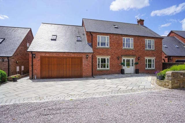 With six bedrooms and five bathrooms, this house in Barlborough is worth £750,000.