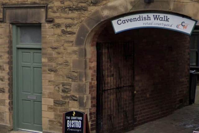 The Courtyard Bistro at Cavendish Walk in Bolsover has been closed today (February 22).