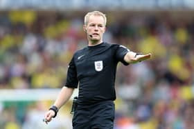 Referee Gavin Ward. (Photo by Cameron Howard/Getty Images).