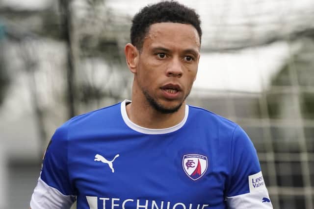 Nathan Tyson is back at Chesterfield after a successful loan spell last season.