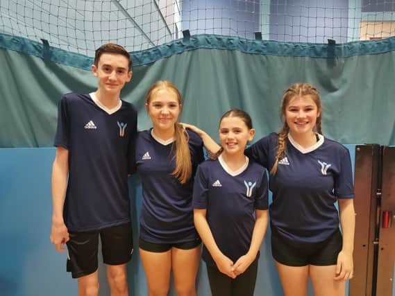 The Chesterfield trampolinists all impressed in Birmingham.